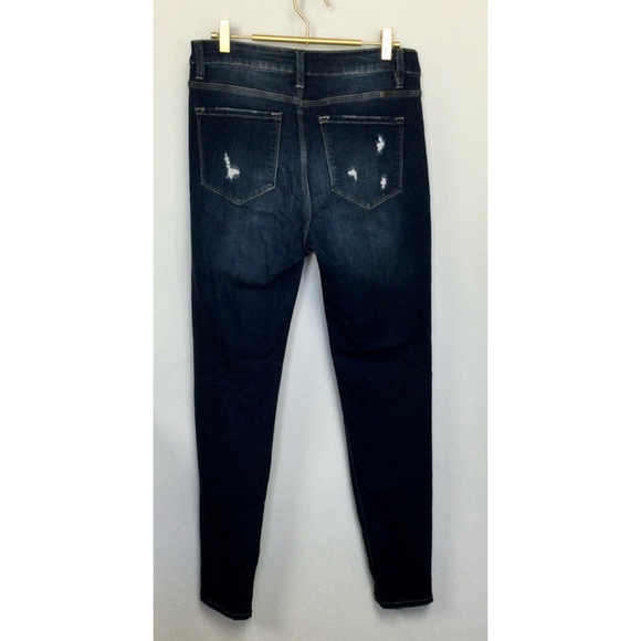 Women's KanCan Jeans, Size 27, Dark Blue - Picture 2 of 10